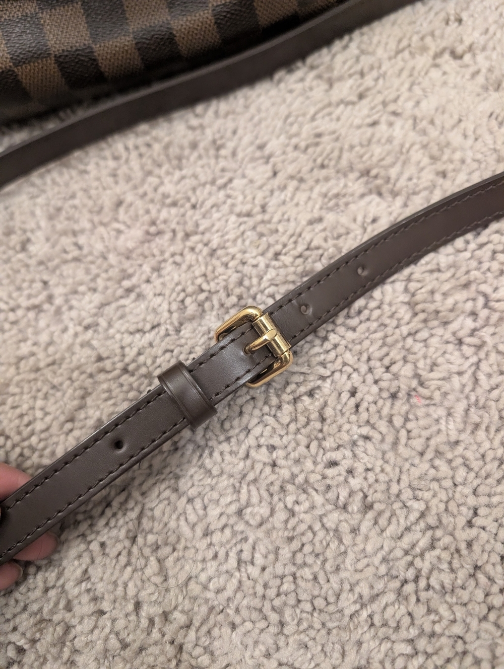 Authentic Louis Vuitton Sienna MM Damier Ebene w/COA - Picture 16 of 16